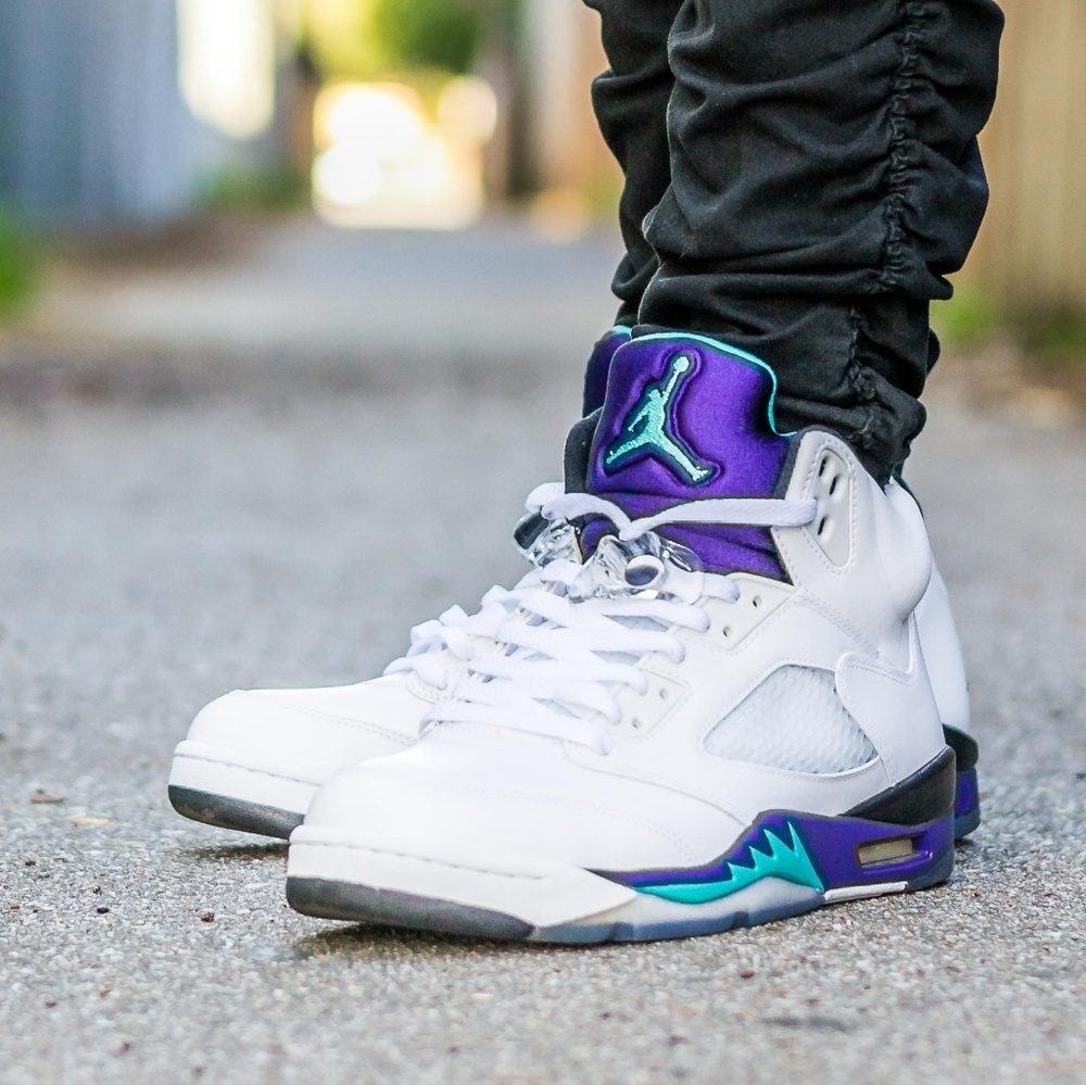 *SOLD ON MERC* Nike Air Jordan 5 Grape